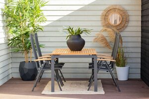 Hartman Sonata teak table 160x90cm FSC teak - afbeelding 3