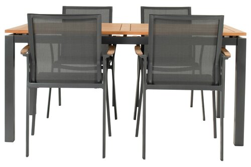 Hartman Sonata teak table 160x90cm FSC teak - afbeelding 5