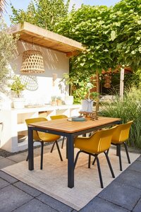 Hartman Sonata teak table 160x90cm FSC teak - afbeelding 7