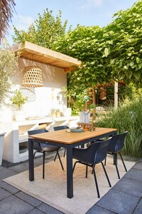 Hartman Sonata teak table 160x90cm FSC teak - afbeelding 10