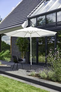 Hartman Sophie+ Parasol r.300cm, 200gr. polyester, grade 5, cranck&tilt, 8 ribs, UV protection UPF5 - afbeelding 1