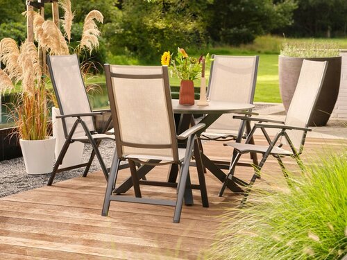 Hartman Xander round alu ceramic table D120xH75cm - afbeelding 8