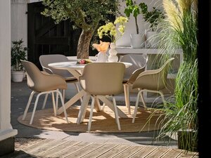 Hartman Xander round alu ceramic table D120xH75cm - afbeelding 6
