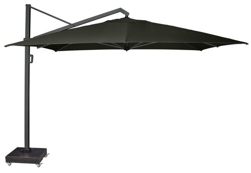 Platinum zweefparasol Icon Premium 350x350 Faded black - afbeelding 1
