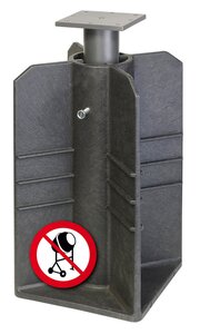 Platinum zweefparasol Ingraaf parasolvoet - afbeelding 2