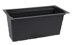 Mega Collections Plastic Insert Bigular Black L60W30H26