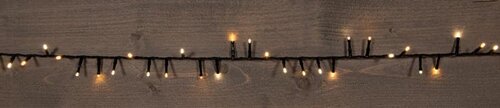 Ivy verlichting 700 LED – 16 m extra warm wit – 4m aanloopsnoer zwart – timer en dimmer - afbeelding 2