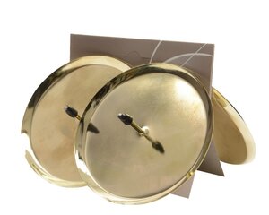 Decoris Kandelaar - licht goud - Ø 8 cm - afbeelding 2