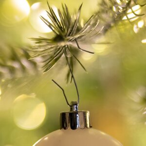 Decoris Kerstbalhaakjes ijzer - zilver - 0,6 × 10 × 10 cm - afbeelding 2