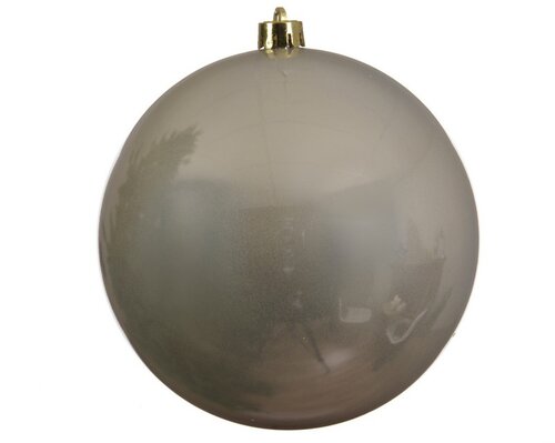 Decoris Kerstballen polystyreen - parel - Ø 14 cm