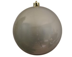Decoris Kerstballen polystyreen - parel - Ø 14 cm