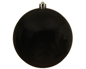 Decoris Kerstballen kun zwart dia14cm