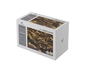 Kerstboomverlichting – 1152 LED – 2,5 m – warm wit – binnen en buiten – met timer – dimbaar - afbeelding 3