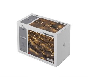 Kerstboomverlichting – 1920 LED – 3,5 m – warm wit – binnen en buiten – met timer – dimbaar - afbeelding 2