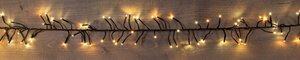 Kerstboomverlichting – 384 LED – 1,3 m – extra warm wit – binnen en buiten – met timer – dimbaar - afbeelding 1