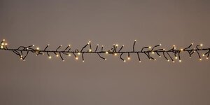 Kerstboomverlichting – 384 LED – 1,3 m – extra warm wit – binnen en buiten – met timer – dimbaar - afbeelding 3