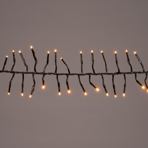 Kerstboomverlichting – 384 LED – 1,3 m – klassiek warm wit – binnen en buiten – met timer – dimbaar - afbeelding 3