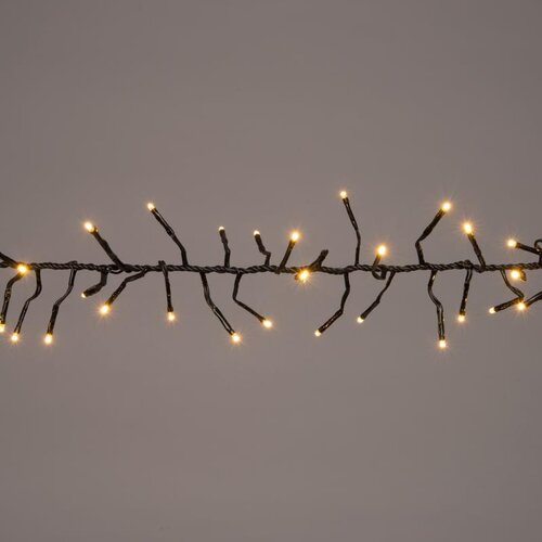 Kerstboomverlichting – 384 LED – 1,3 m – warm wit – binnen en buiten – met timer – dimbaar - afbeelding 3