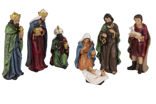 Kerststalfiguren polyresin - multi - 5 × 3,5 × 12,5 cm