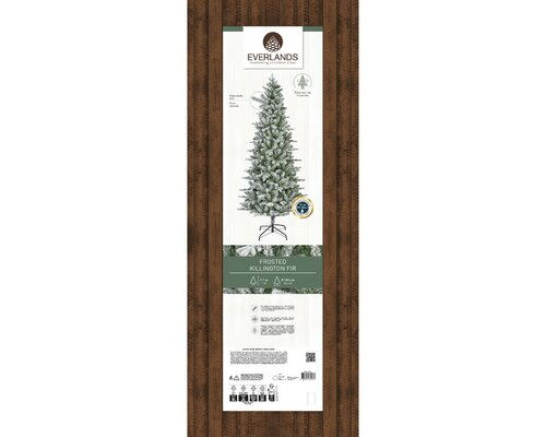 Killington bm fir d103h210 groen/wit – hoogte 210 cm - afbeelding 2