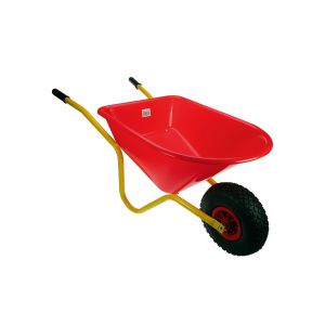 Talen Tools Kinderkruiwagen rood/geel