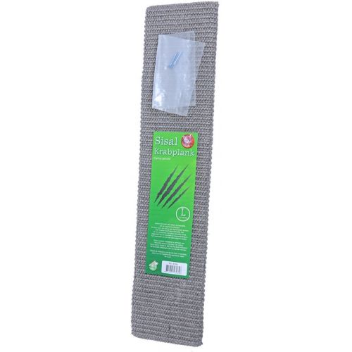 Krabplank sisal met catnip large 14x63 cm - afbeelding 3