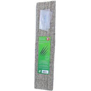 Krabplank sisal met catnip large 14x63 cm - afbeelding 1