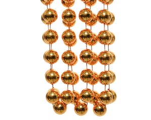 Kralenslinger xxl plastic amber