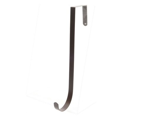 Decoris Kranshouder ijzer - bruin - 11 × 1,6 × 28 cm