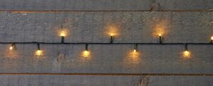 LED lights 50 LED – 3,75 m classic met timer 6 – 18u – 50 cm aanloopsnoer zwart 3 AA-batterijen – IP - afbeelding 3