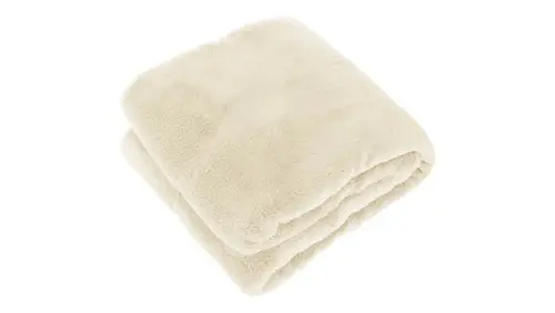 Unique Living Justin plaid  150x200 cm dove white