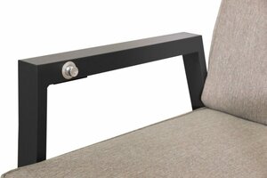 Luca adjustable chair taupe - afbeelding 3