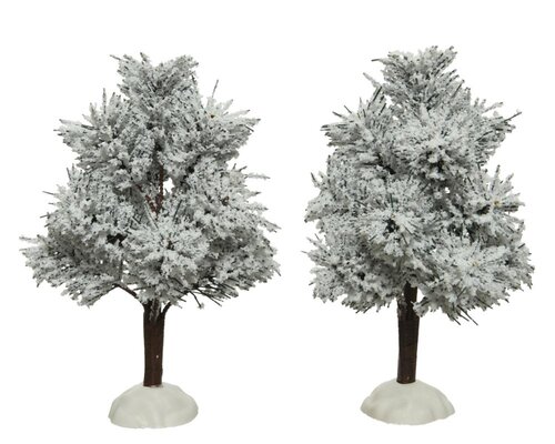 Lumineo boom voor binnen dennengroen – lengte 9 cm, breedte 9 cm, hoogte 14 cm - afbeelding 1