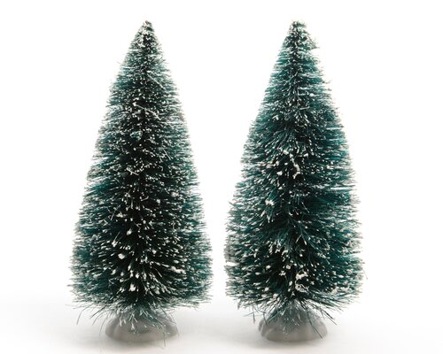 Lumineo christmas villages Boom polyresin  dennengroen L6.50-W6.50- - afbeelding 4