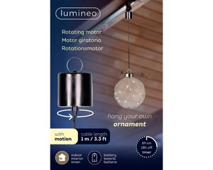 Lumineo Hang draaimotor voor binnen - zwart - Ø 6,5 cm - afbeelding 3