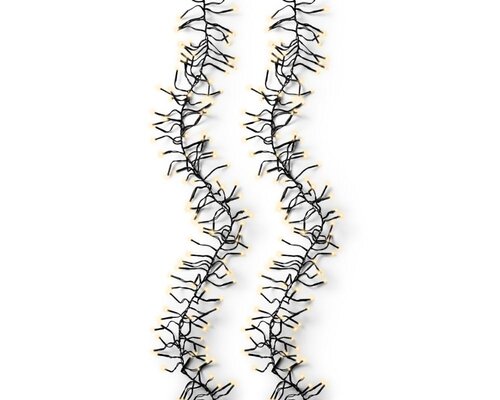 Lumineo LED clusterverlichting voor buiten - zwart/soft gold - 700 cm - afbeelding 7