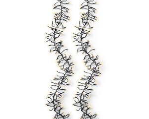 Lumineo LED clusterverlichting voor buiten - zwart/soft gold - 700 cm - afbeelding 7