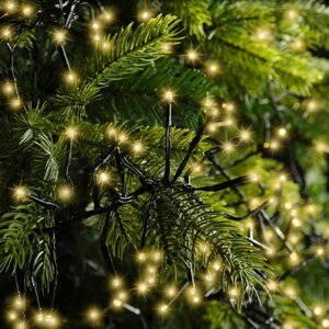 Lumineo LED clusterverlichting voor buiten - zwart/soft gold - 700 cm - afbeelding 5