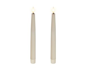 Lumineo LED dinerkaars voor binnen - creme/warm wit - Ø 2,2 cm - afbeelding 2