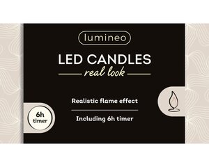 Lumineo LED dinerkaars voor binnen - creme/warm wit - Ø 2,2 cm - afbeelding 3