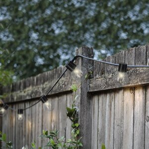 Lumineo LED feestverlichting voor buiten - zwart/warm wit - Ø 5 cm - afbeelding 2