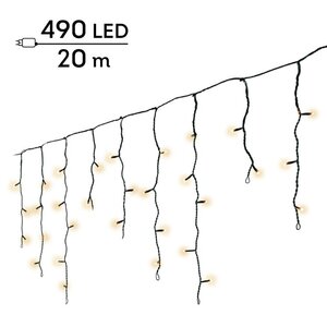 Lumineo LED ijspegelverlichting voor buiten - zwart/soft gold - 2000 cm - afbeelding 6