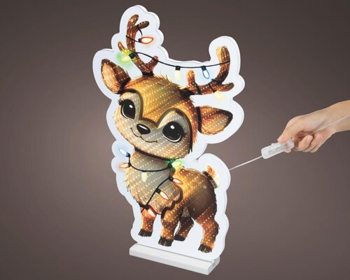 Lumineo LED infinityfiguur - multi - 1,3 × 36 × 57 cm - afbeelding 1