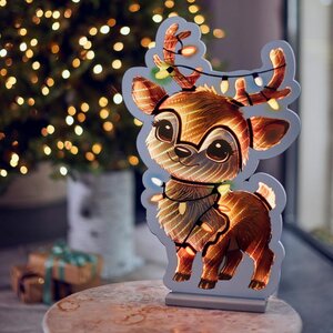 Lumineo LED infinityfiguur - multi - 1,3 × 36 × 57 cm - afbeelding 2
