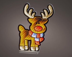 Lumineo LED infinityfiguur rendier voor binnen - multi - 1,3 × 28,8 × 40 cm - afbeelding 1