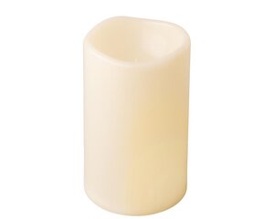 Lumineo LED kaars voor buiten - creme/warm wit - Ø 12,5 cm - afbeelding 2