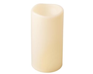 Lumineo LED kaars voor buiten - creme/warm wit - Ø 12,5 cm - afbeelding 2