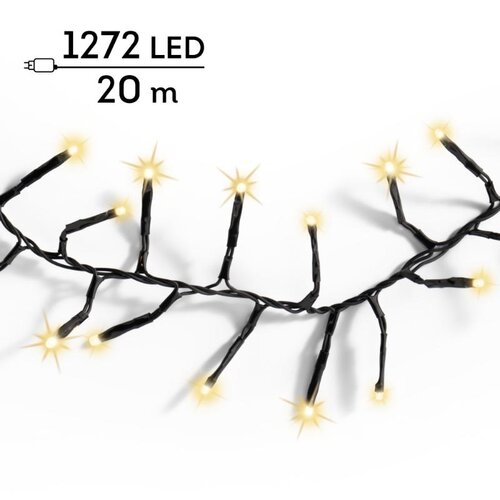 Lumineo LED lichtsnoer Excellent voor buiten - zwart/soft gold - 2000 cm - afbeelding 8