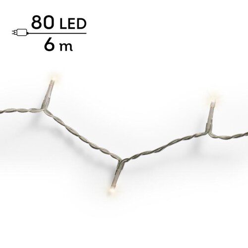 Lumineo LED lichtsnoer voor buiten - transparant/warm wit - 600 cm - afbeelding 8