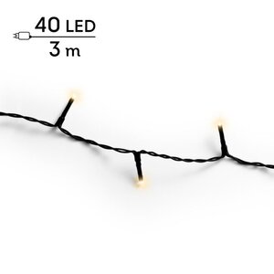 Lumineo LED lichtsnoer voor buiten - zwart/soft gold - 300 cm - afbeelding 8